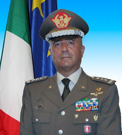 Il Generale di Corpo d'Armata Alberto Bernardini Photo credit: Stella d'Italia News